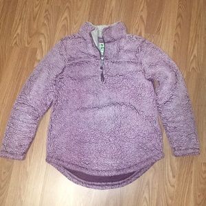 Sherpa Quarter Zip Sweater